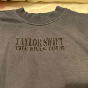 Taylor Swift ERAS blue crew neck sweatshirt